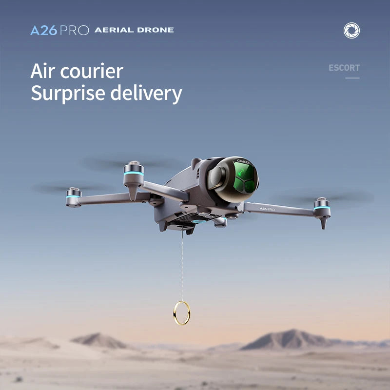 Lenovo A26 Pro Drone 4K Triple Camera FPV Foldable RC Quadcopter - image 6