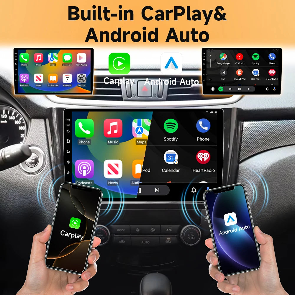 10-Inch Touchscreen Radio for Nissan Qashqai - CarPlay & Android Auto - image 4
