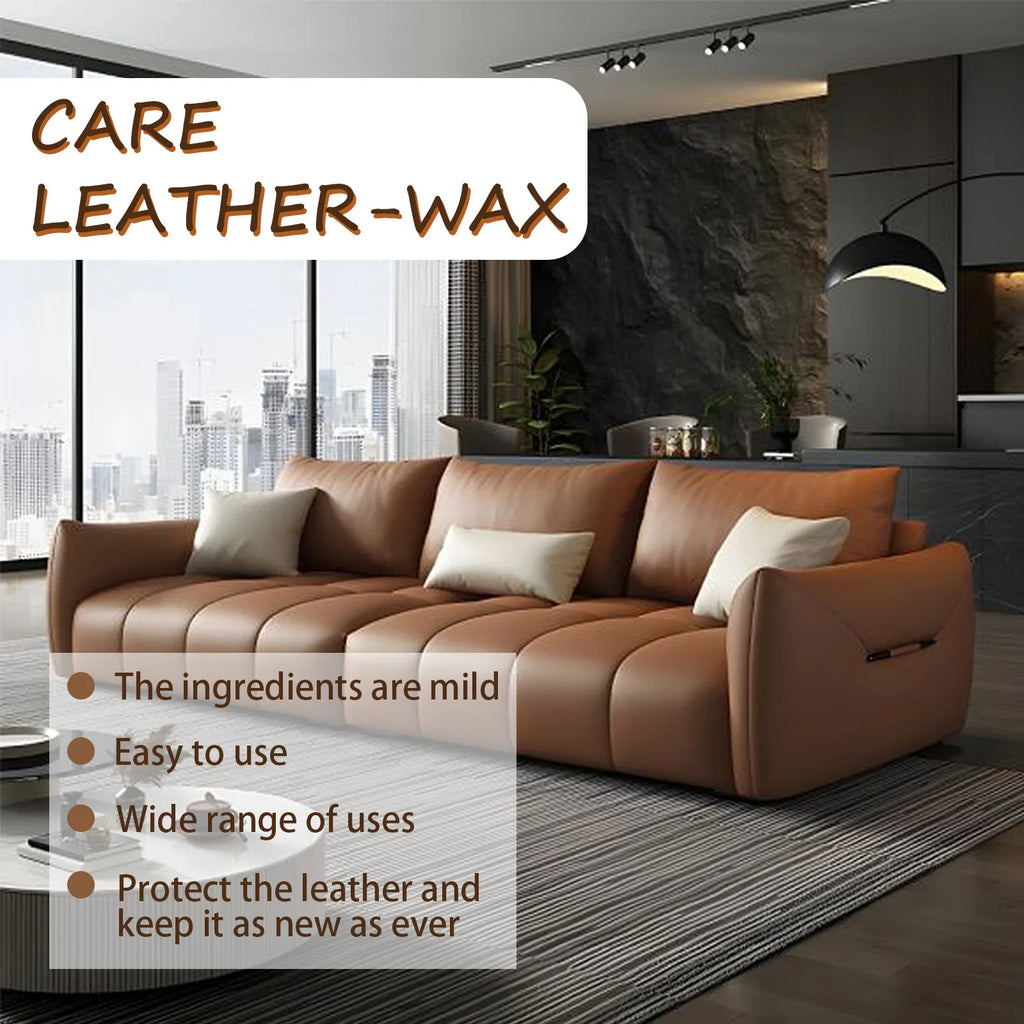 Beeswax Leather Repair and Conditioning Wax, 80g