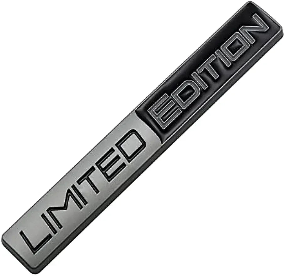 3D Limited Edition Aluminium Emblem Badge Decal for Car Trunk - view 9