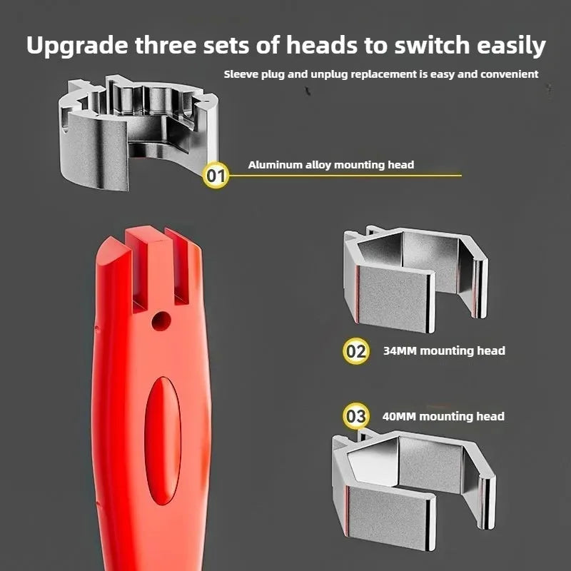 1-piece pipe wrench, large opening bathroom wrench, multi-purpose plumbing tool, can adjust and repair water pipes and pipes