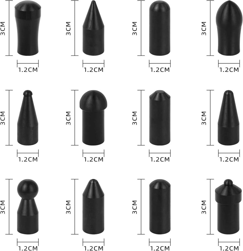 Paintless Dent Repair Puller Hook Set for Car Hail and Door Dents - view 3