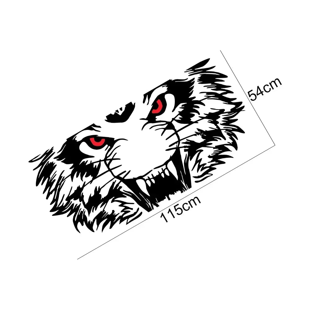 Tiger Graphic Tailgate Decal for Pickup Trucks