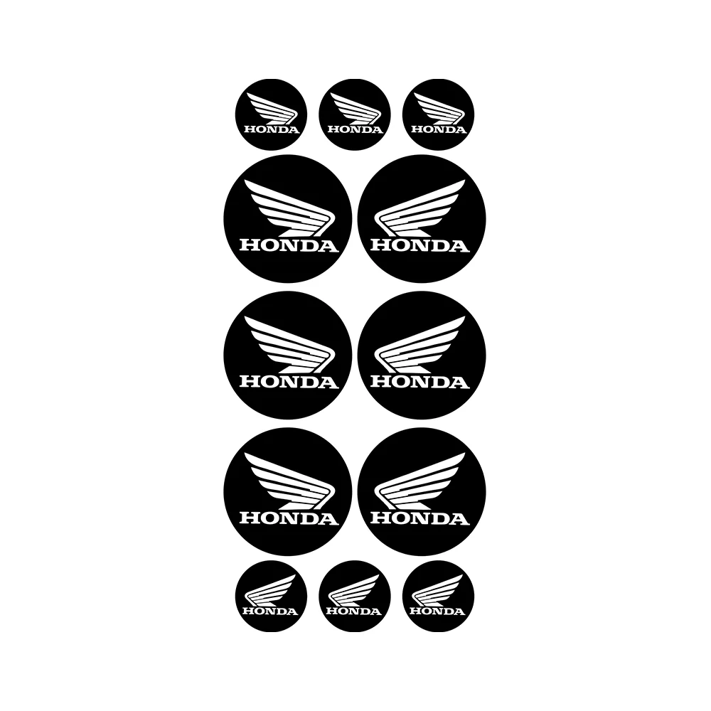 Universal 3D Reflective Wing Decals for Car and Motorcycle - view 13