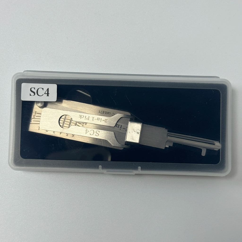 2-in-1 Car Key Pick & Decoder Locksmith Tool for SC1 SC4 KW1 KW5 - image 14