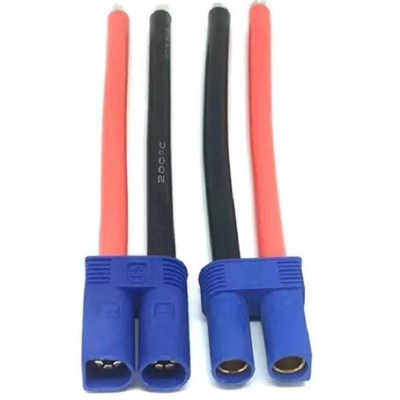 EC5 Cable 12Awg 10CM Wire Harness Connector EC5 Welding Wire Male end Female Shell wholesale EC5 Integrated Welding Wire Socket