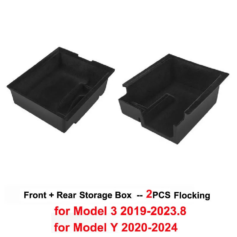 Center Console Storage Trays for Tesla Model 3 and Model Y