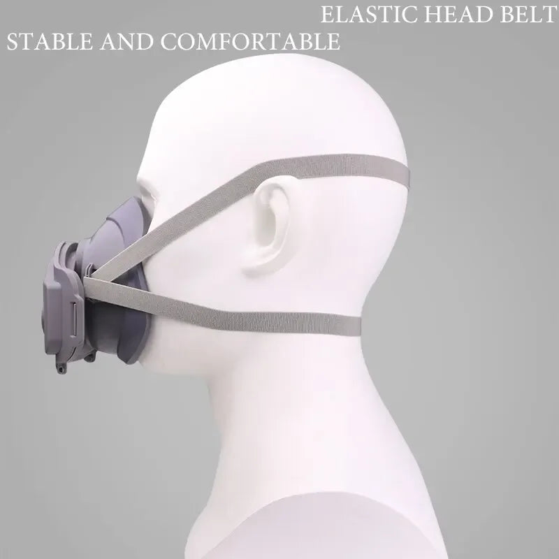 Half Face Dust Mask Respirator with Cotton Filter for Carpentry and DIY