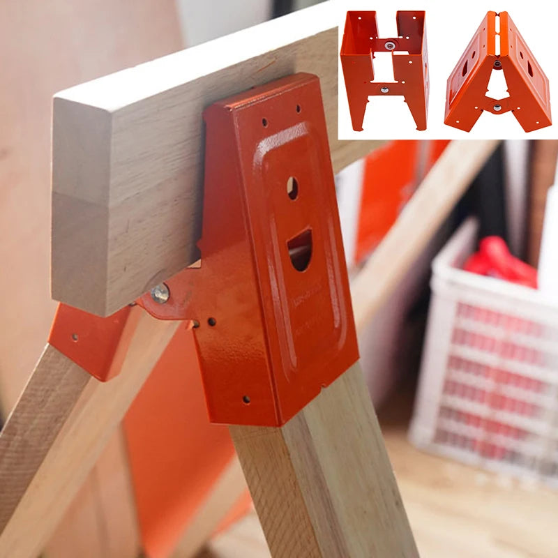 2-Piece Metal Sawhorse Brackets – Workbench Builder