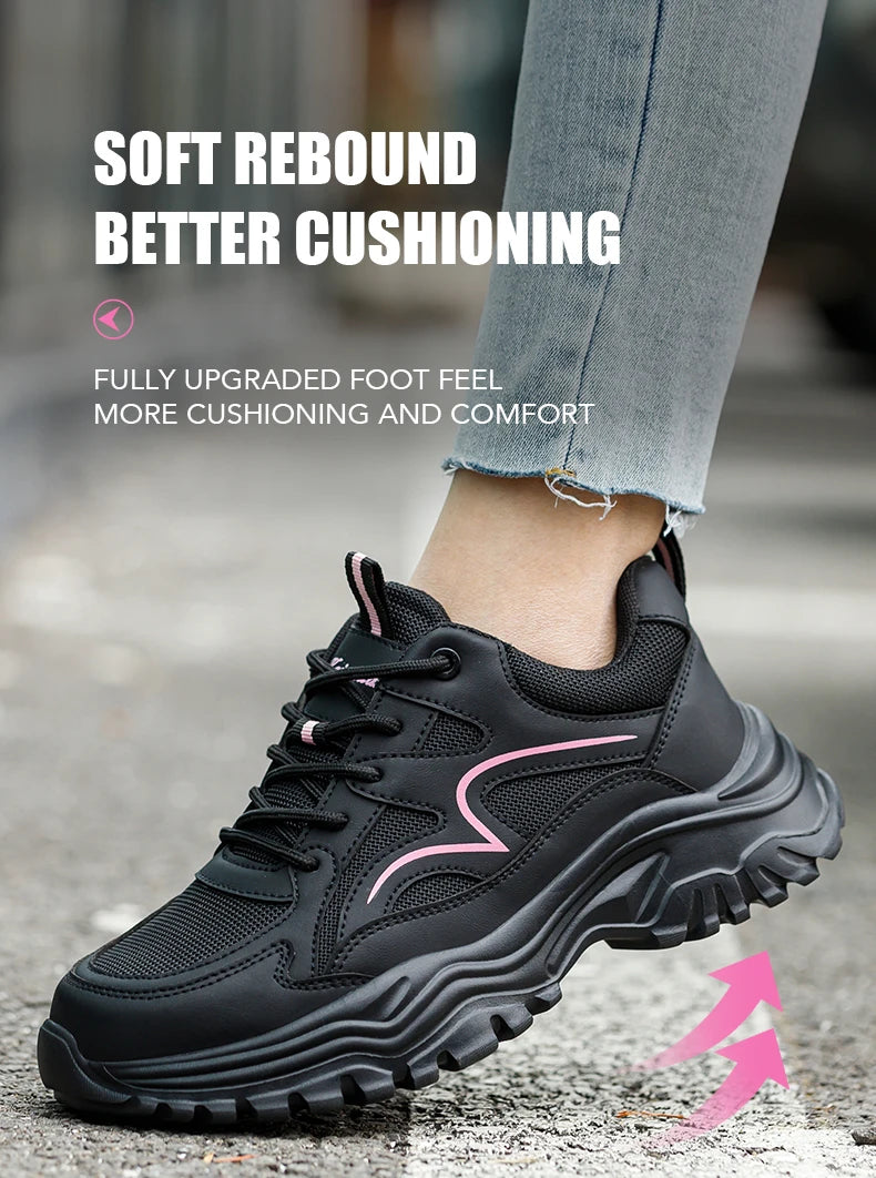 Women's Steel Toe Safety Sneakers, Puncture-Resistant - image 12