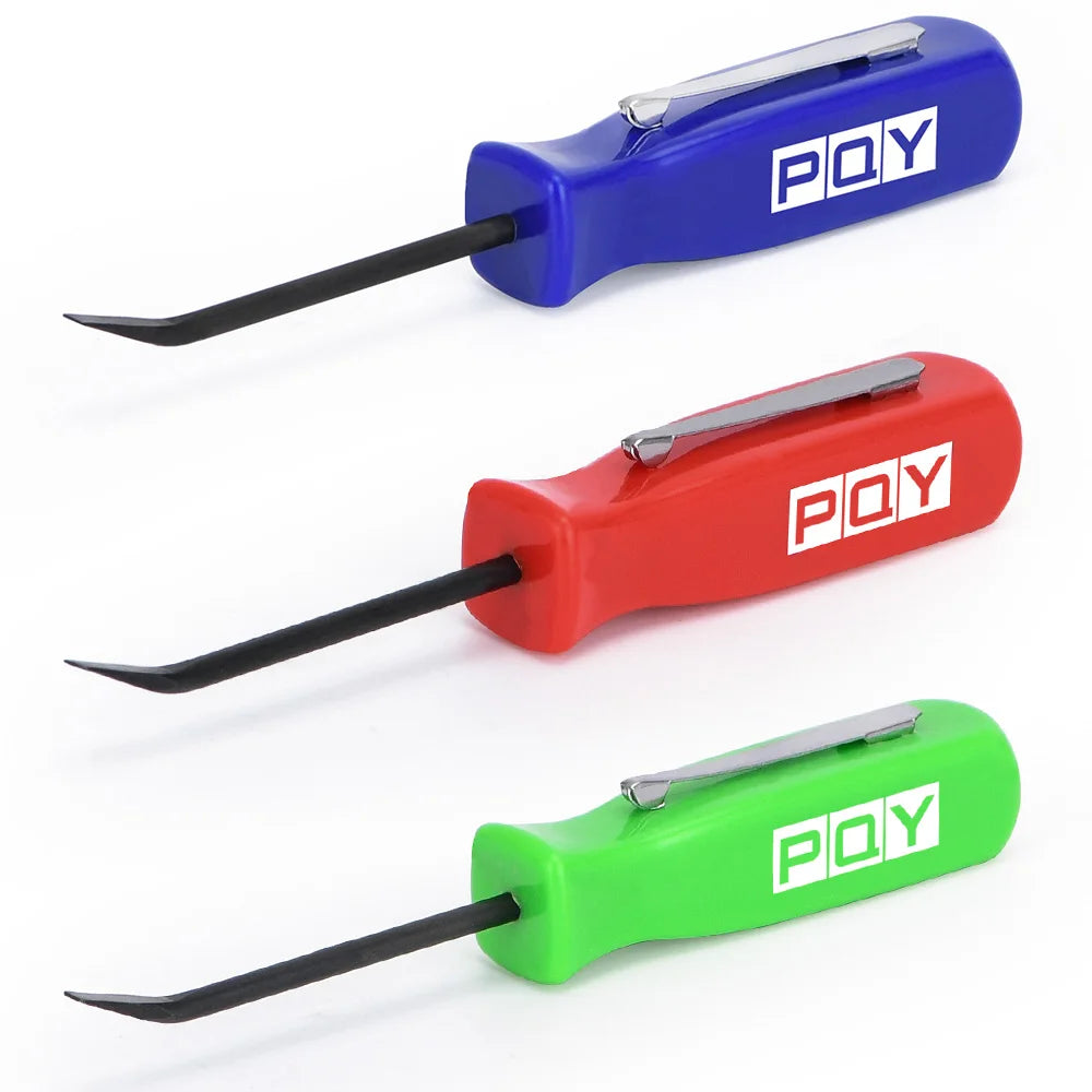 3Pocket Pry Bar Short Angled Operating Handy Tool 4-Sided Grip Car Repair Remove Tools WLR-GJ005-QY