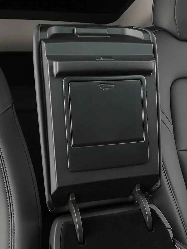Hidden Key and Card Box for Tesla Model 3 and Model Y Armrest (2019-2023)