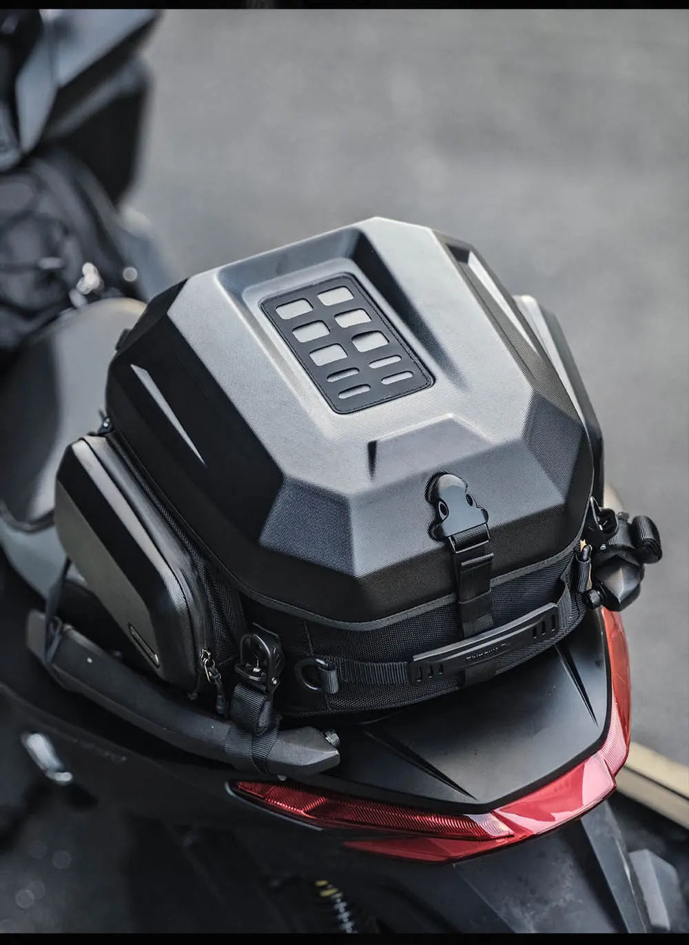 Rhinowalk 23-35L Hardshell Waterproof Motorcycle Tail Box - image 25