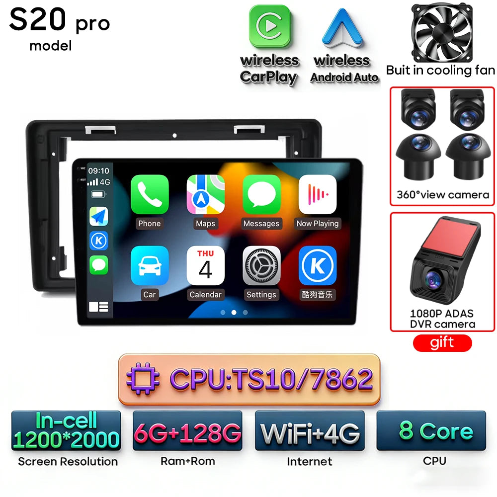 9-Inch Android 16 Car Multimedia Player GPS Peugeot Citroen - image 9