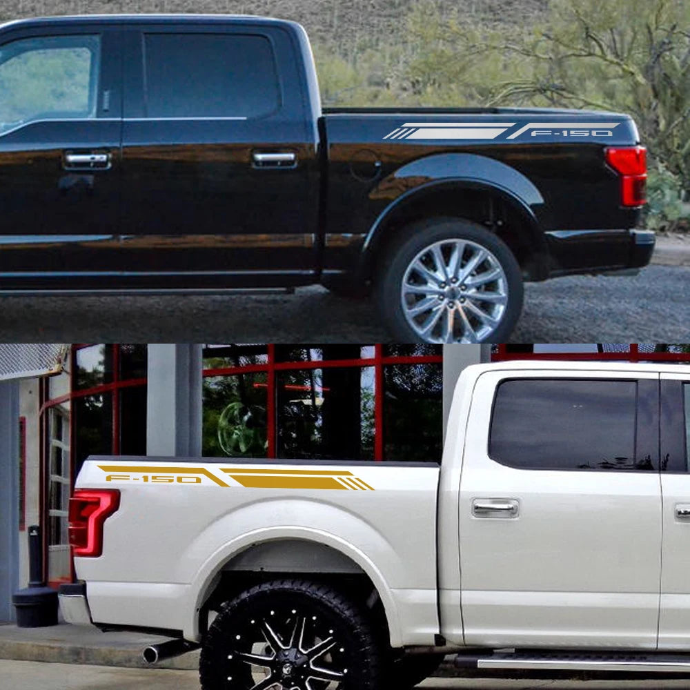 Pickup Bed Side Stripe Decal for F150 Raptor Lariat