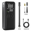 Rechargeable Air Pump Tire Inflator, Portable Digital Cordless Car Tyre Compressor for Motorcycle, Bicycle and Balls