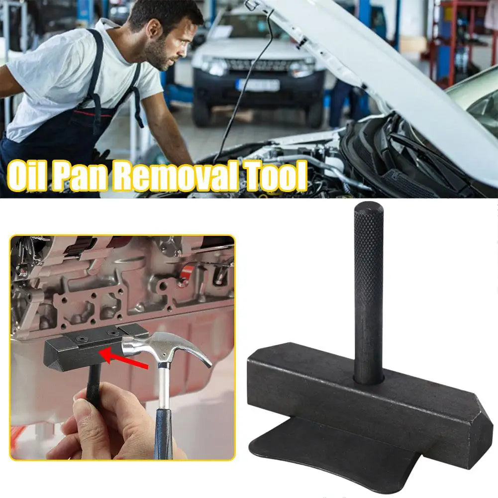 Oil Pan Separator Tool Sturdy Engine Oil Tray Seal Cutter Motorcycle Oil Tray Engine Oil Drain Pan Separator Tool Remover