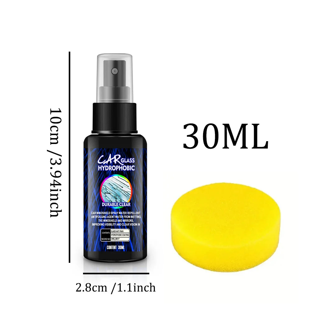 Glass Water Repellent Spray for Car Windshields and Mirrors