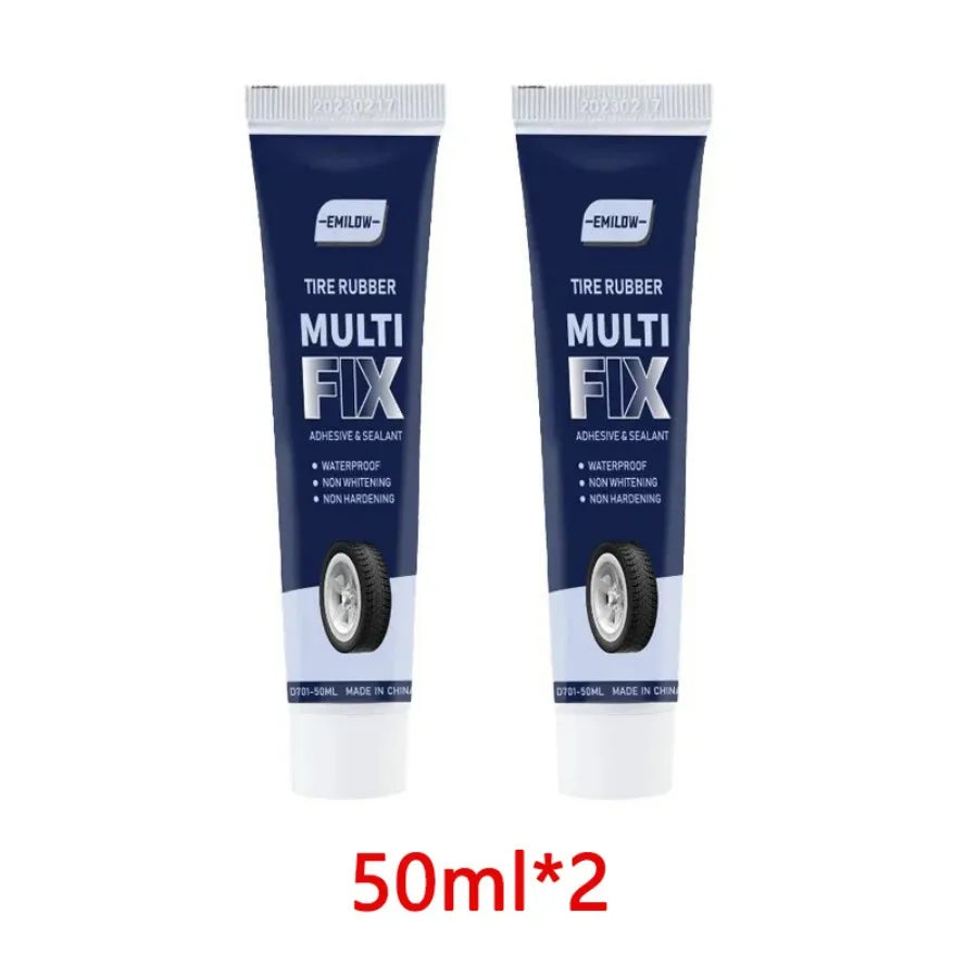 Universal Tire Repair Glue, Tire Sealant, Car Tire Repair Gel Tire Repair Gel Rubber Adhesive Not Corrosive Tire Scratches Crack