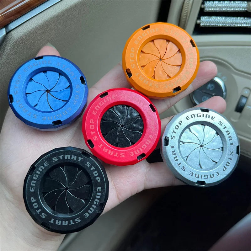 Decorative Push Start Button Cover, 9 Colors