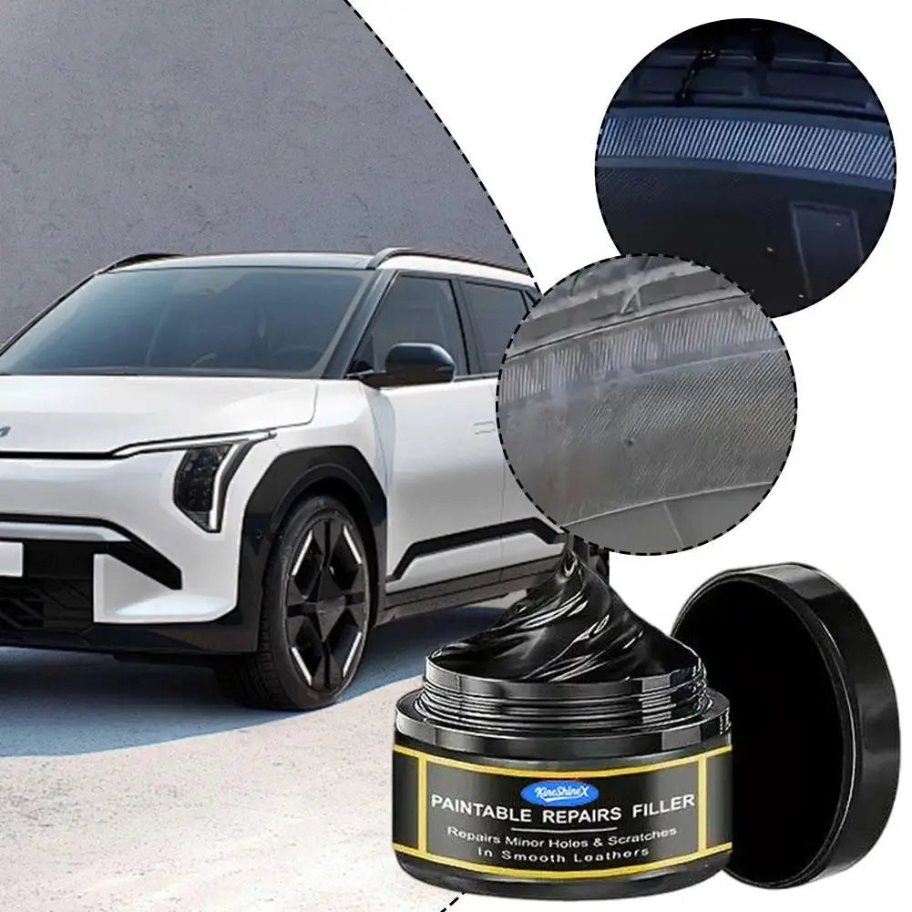 Car Interior Repair Wax - Leather & Plastic Scratch Remover