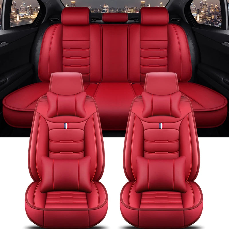 PU Leather Car Seat Covers for BMW 5 Series (F10, G30, E60 and More)