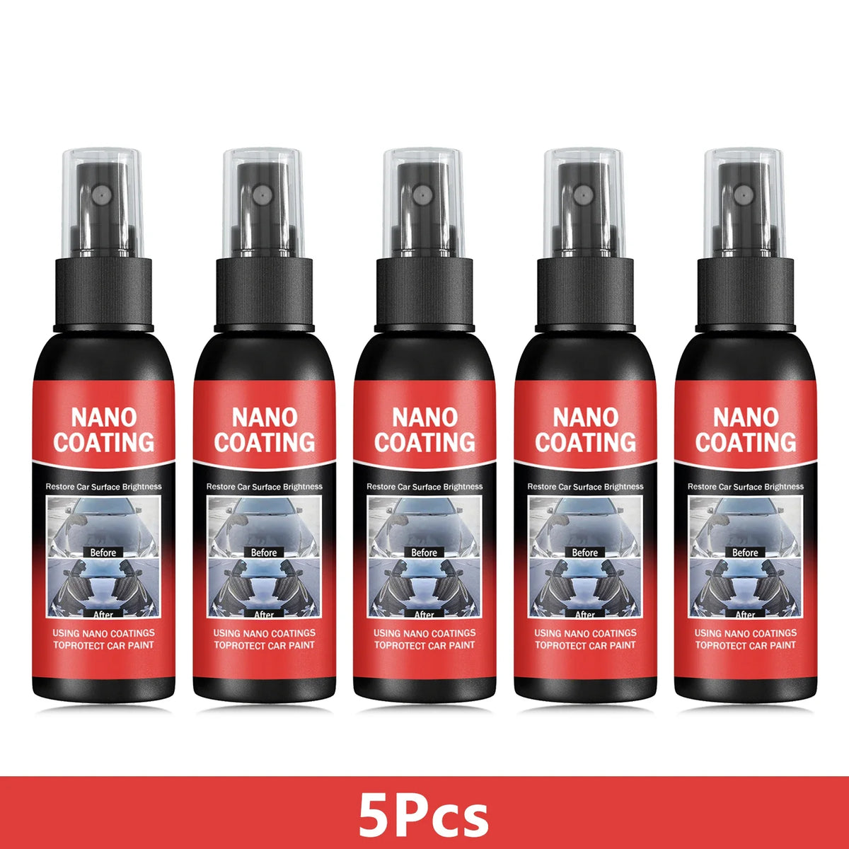Car Nano Coating Paint Protection Kit - Scratch Repair Tool - image 10