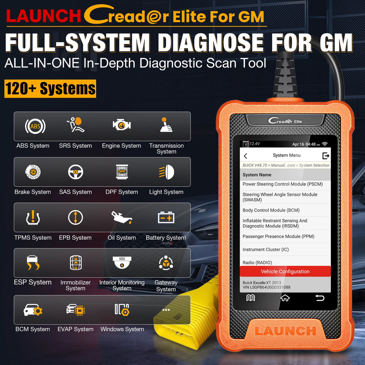 LAUNCH X431 OBD2 Diagnostic Scanner with Full System Coverage - image 2