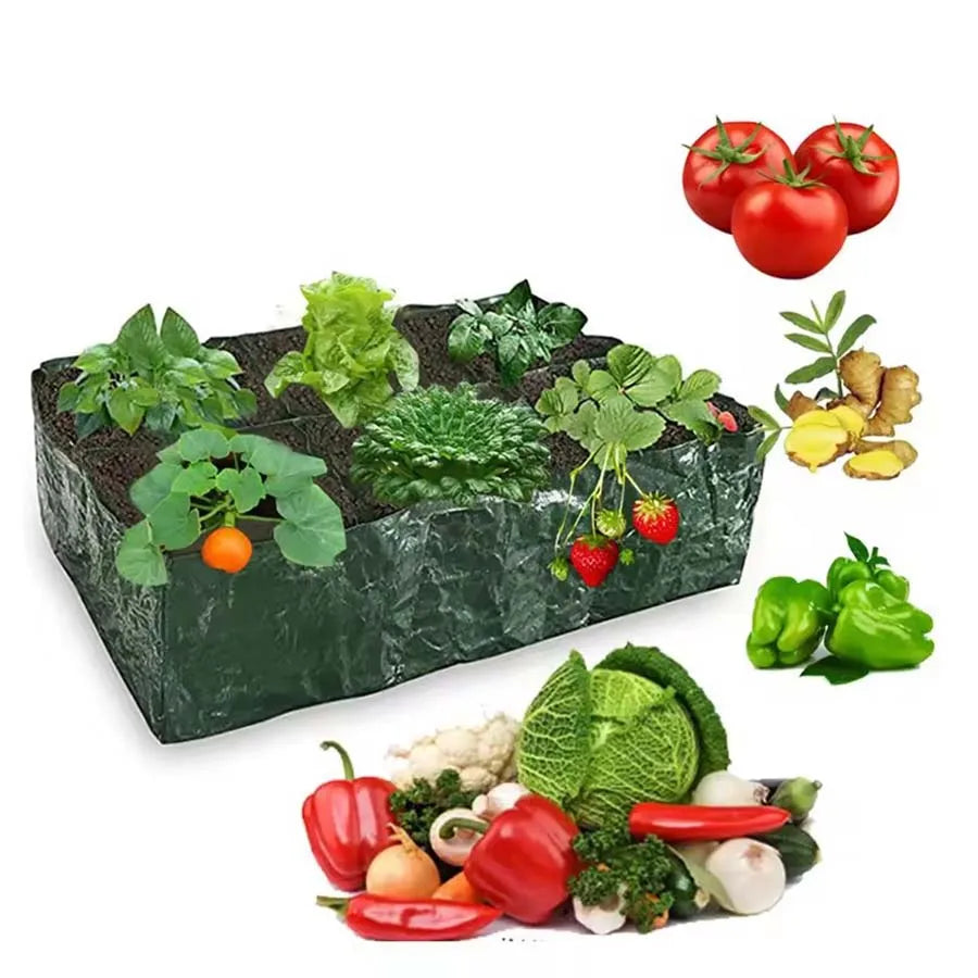 4/6/8-Grid Garden Grow Bag Planter