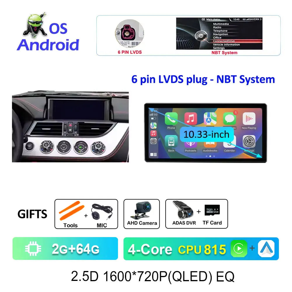 BMW 3/4 Series Android 15 Multimedia Player with CarPlay (F30-F36) - image 18