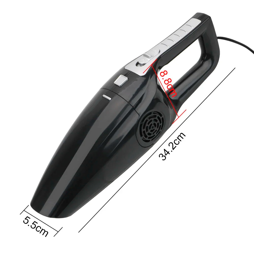 Car Vacuum Cleaner Portable Wet and Dry Dual-Use Handheld Mini High Suction 12V 120W