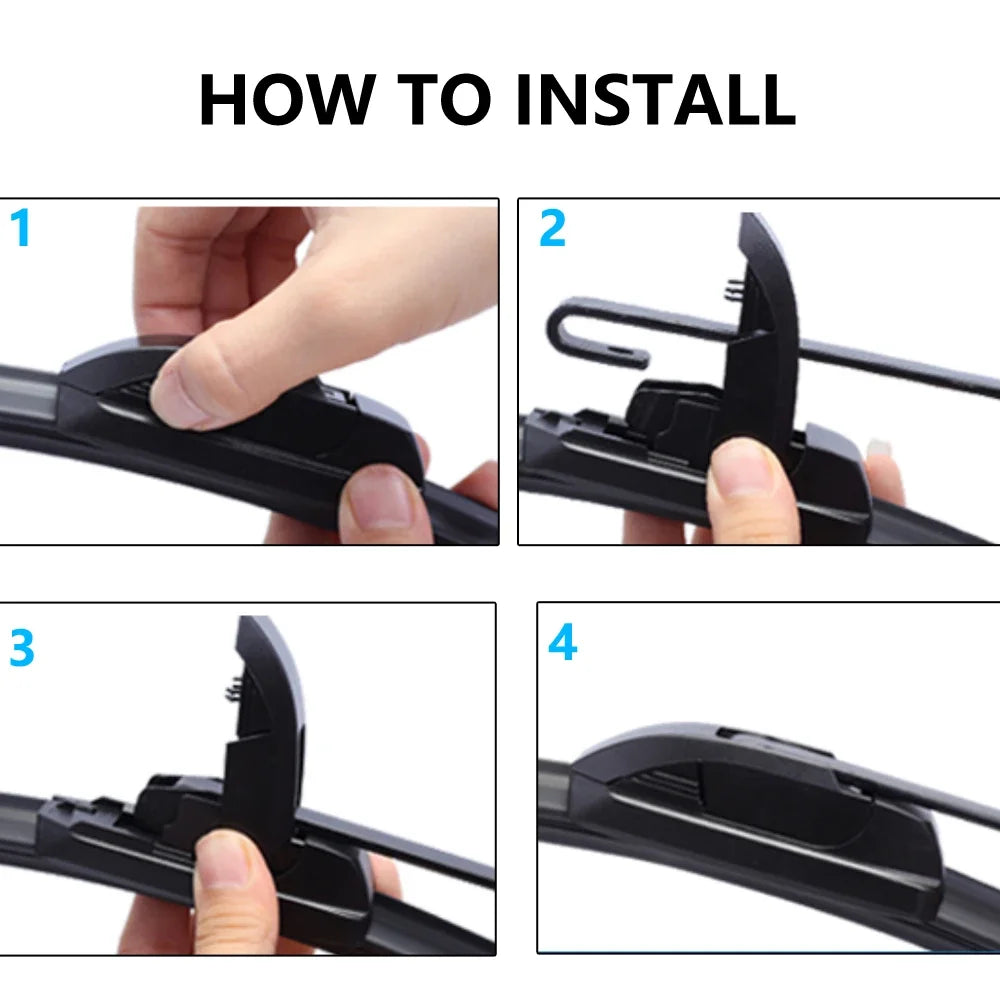 Ford F-150 Front Windshield Wiper Blades (2009-2020) All-Weather - image 5