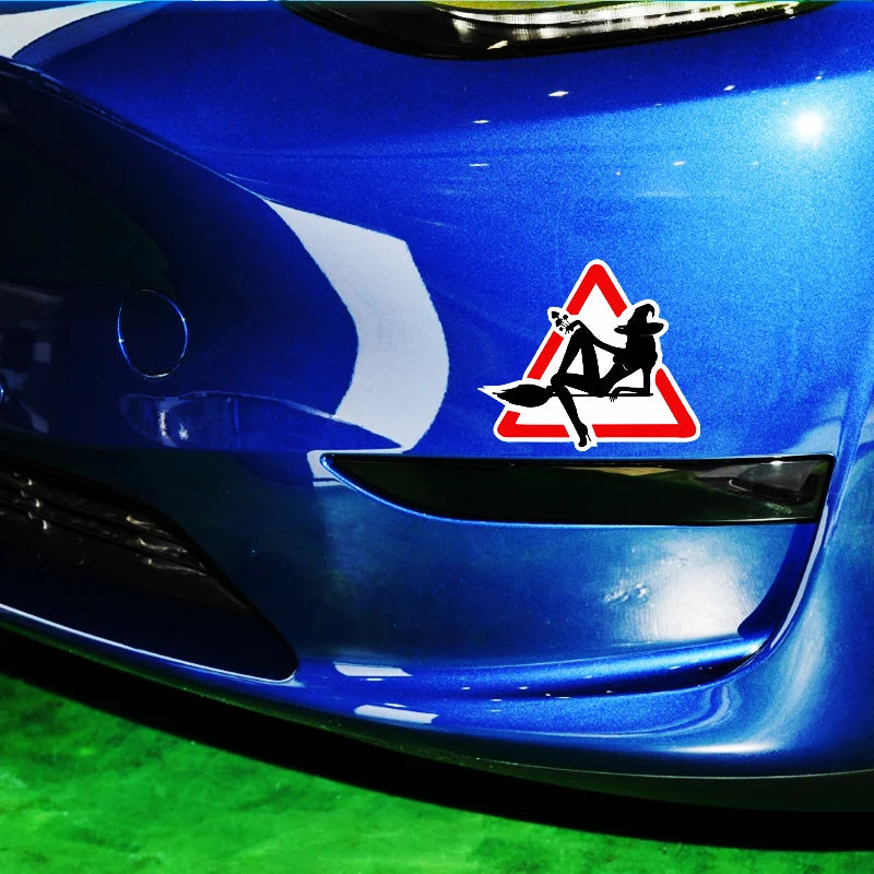 Witch Vinyl Car Decal, Waterproof Sticker for Auto and Laptop - view 2