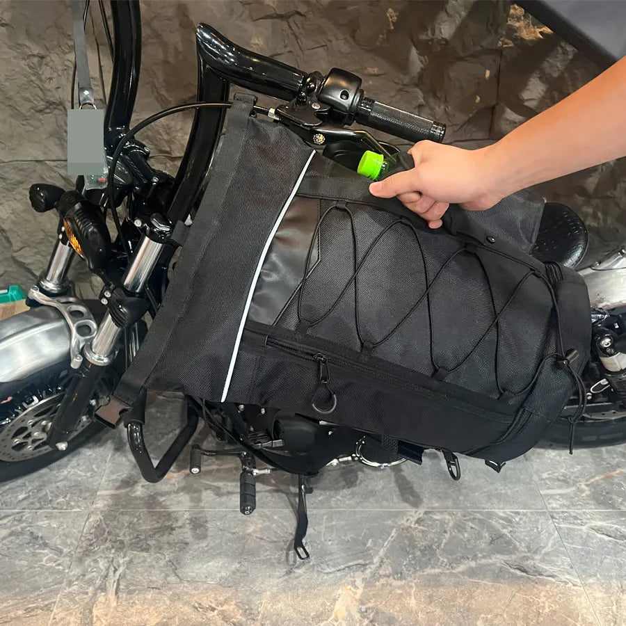 Expandable Sissy Bar Duffle Bag for Harley & Cruisers - image 14