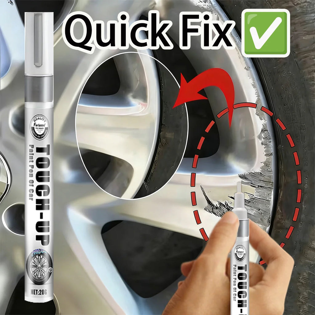 Silver Wheel Rim Touch-Up Paint Pen