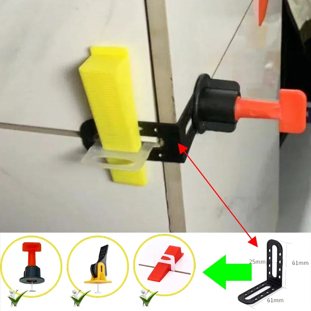 Tile Leveling System Clips for Floor & Wall, 5/15/25 Pcs