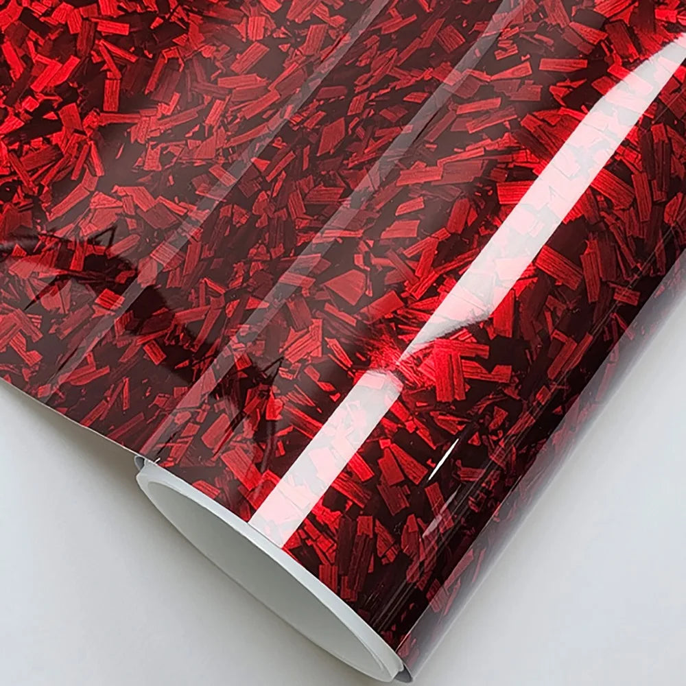 50 x 30cm Carbon Fiber Vinyl Wrap Film, High Gloss 3D 6D Effect - view 20