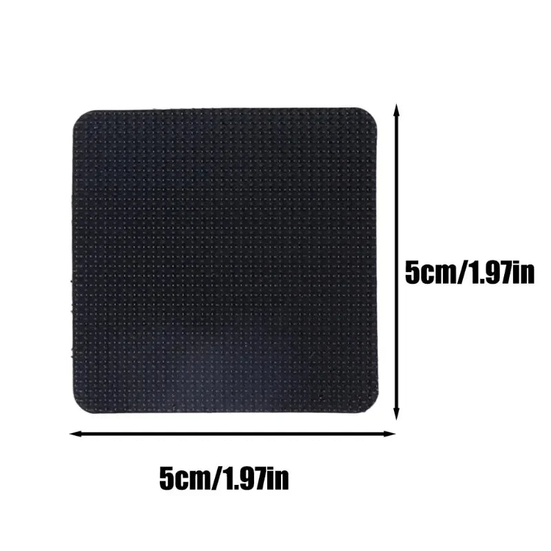 Hook-and-Loop Floor Mat Fixing Stickers, 1 to 25 Pairs