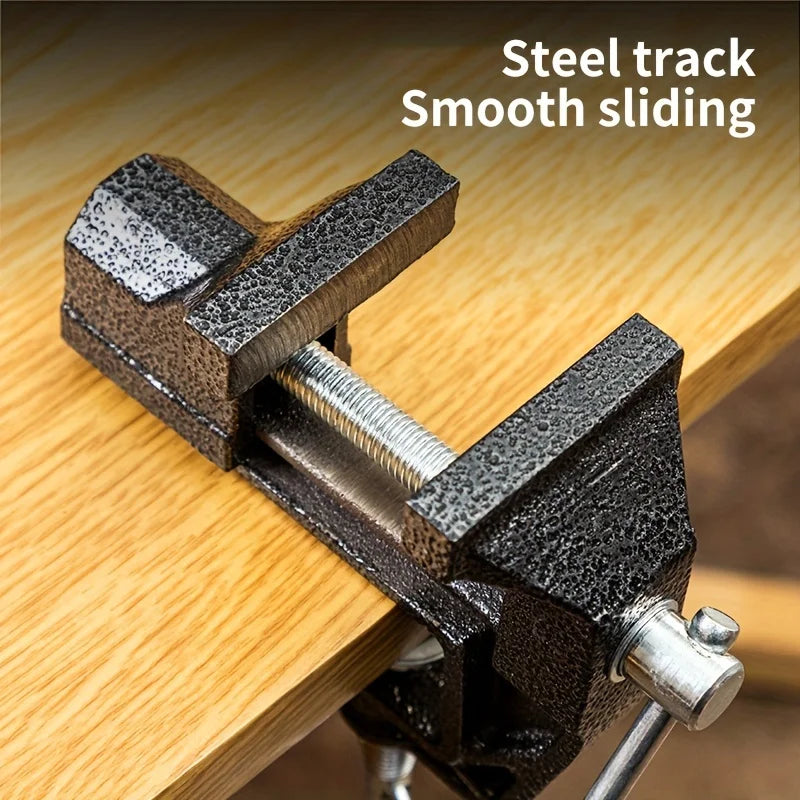 Heavy-Duty Small Bench Vise – Workbench Industrial Grade