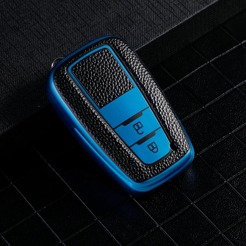 Toyota Key Cover TPU Leather Key Fob Case 2018+ Prius Camry RAV4 - image 10