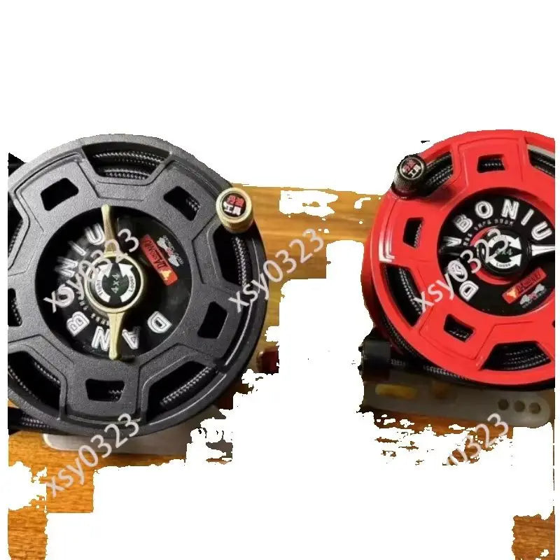 7M Off-road Air Pump Hose Reel Manual Retractable Hose Organizer for Car Tire Inflation