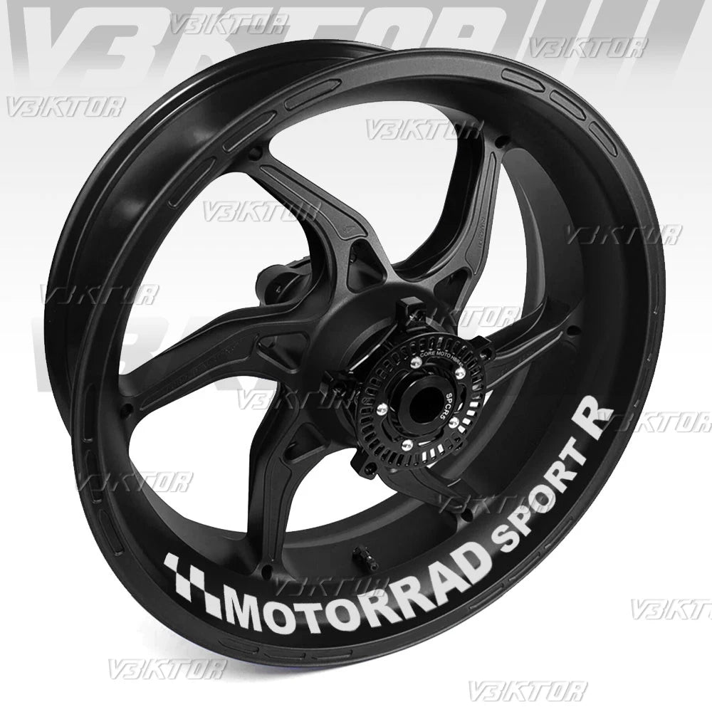 Reflective Wheel Rim Decals for BMW R1250RS, S1000XR and F900R - view 6