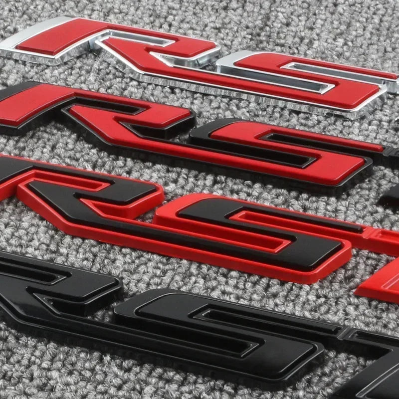 3D Metal RST Emblem Badge for Chevy Silverado Trunk - image 4