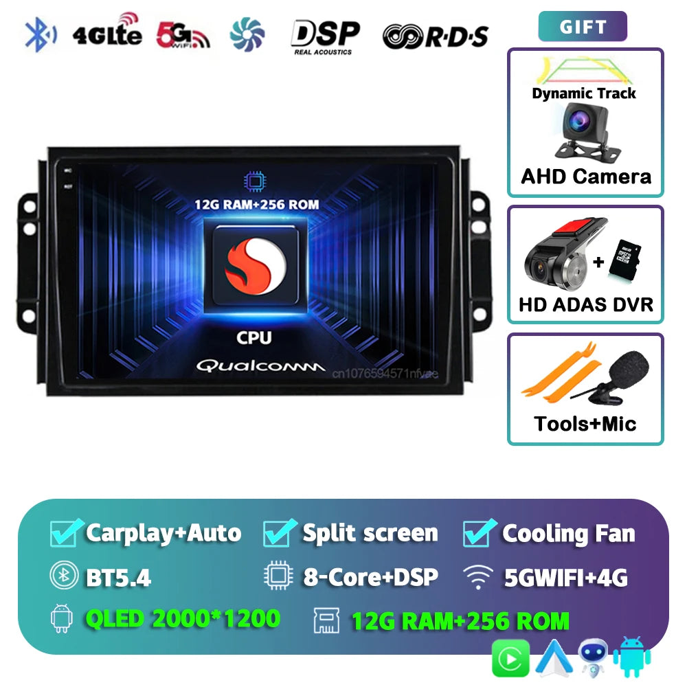 9-Inch Android CarPlay Multimedia Player for Chery Tiggo 2016-2020 - image 14