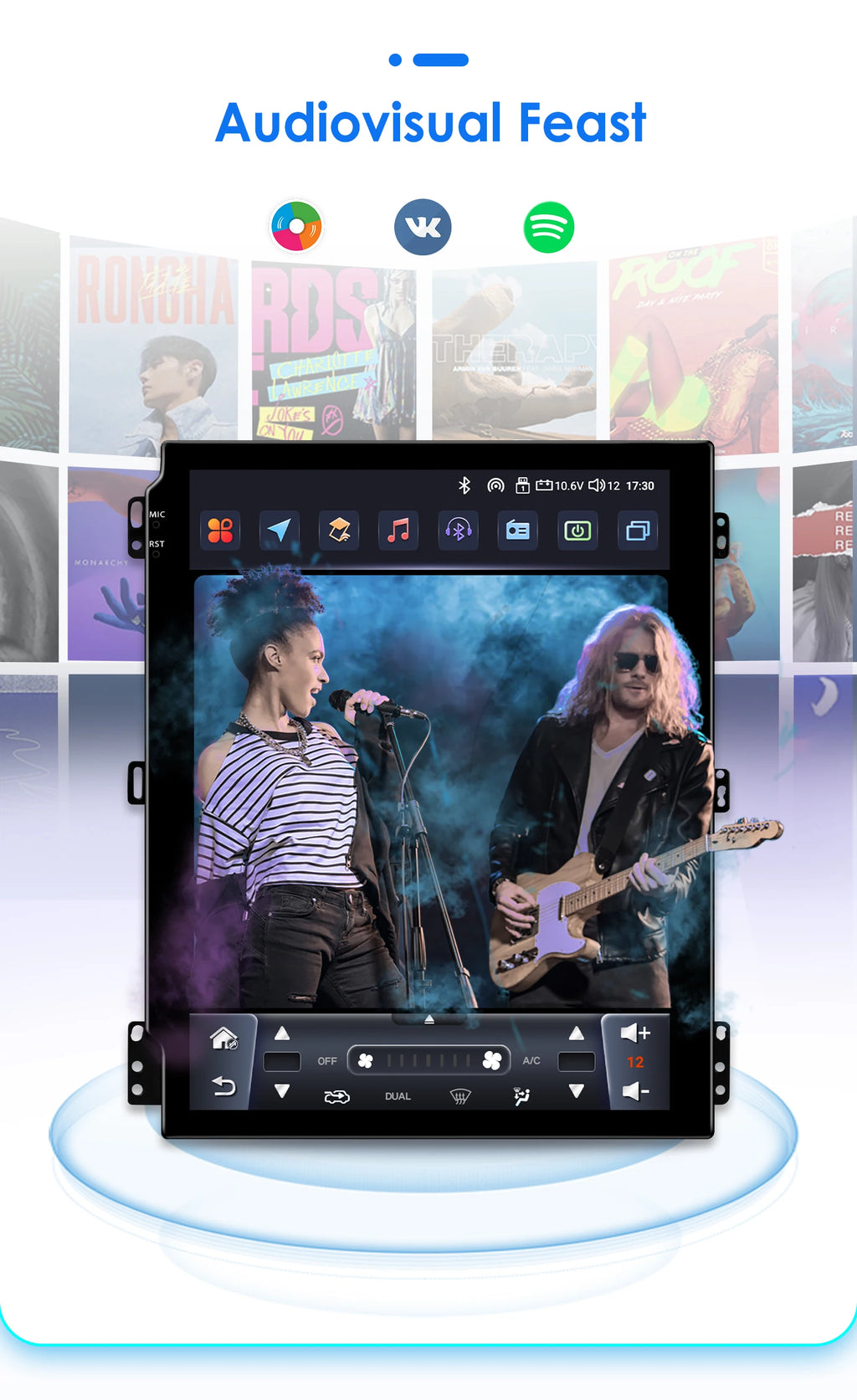 9.7" CarPlay Android Auto Head Unit for Dodge Ram 2013-2018 - image 23