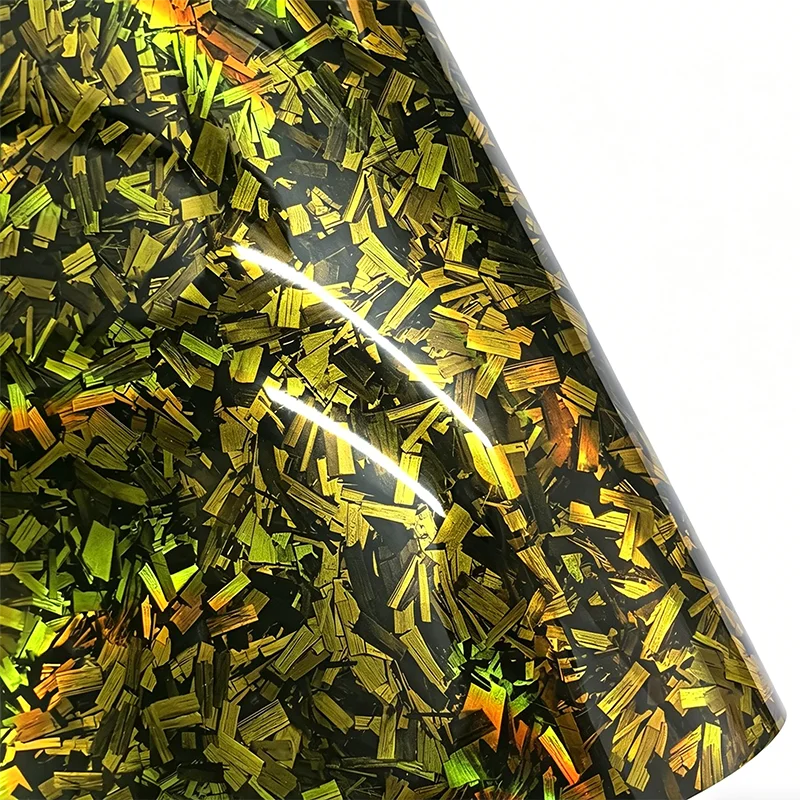 Waterproof Self-Adhesive Carbon Fiber Wrap Film for Car & Motorcycle - image 4