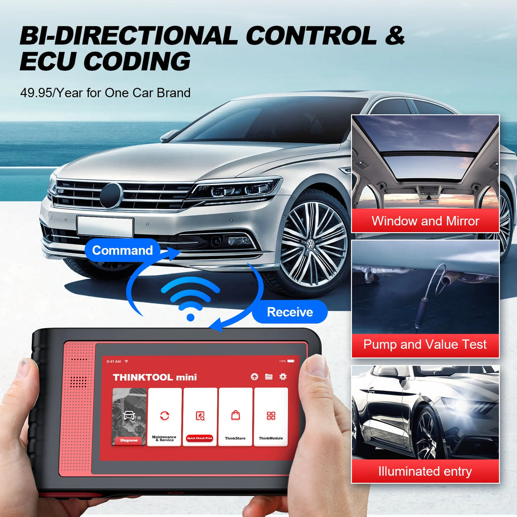 THINKTOOL Mini 2 OBD2 Scanner - Full System Diagnostic Tool - image 5