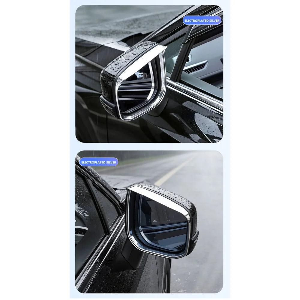 Side Mirror Rain Guard Visor for Toyota RAV4 2026-2028, Black - view 11