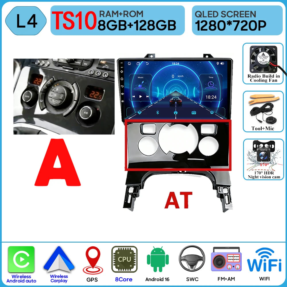 9-Inch Multimedia System for Peugeot 3008/5008 with CarPlay - image 30