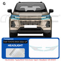 TPU Paint Protection Film for Toyota RAV4 2026-2027